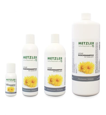 naturhautnah Molke Duschshampoo mit Loewenzahn